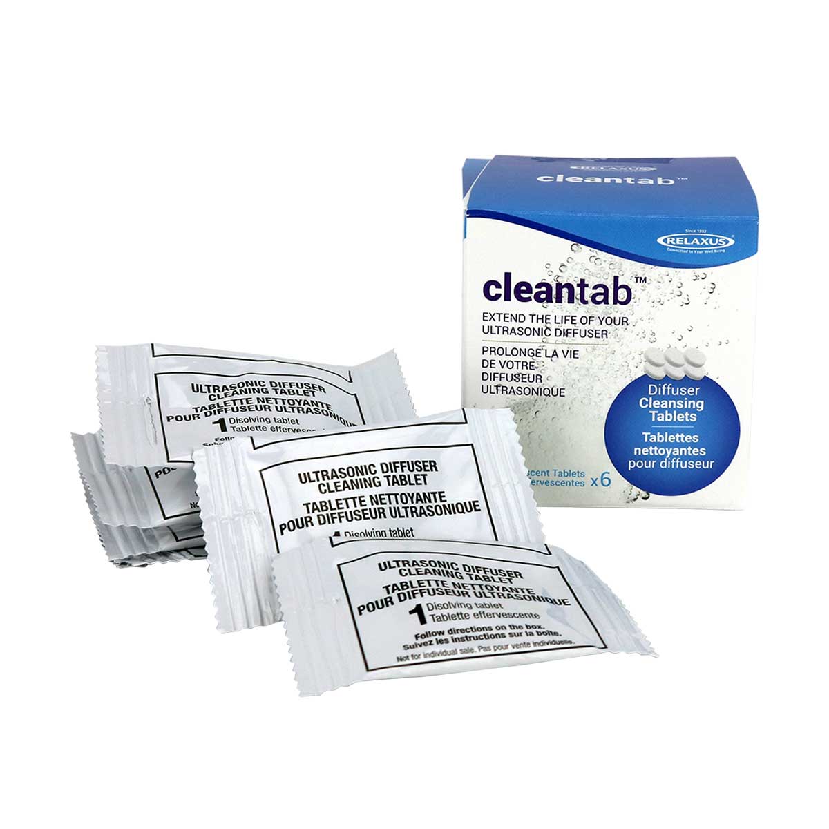 Essential Oil Diffuser Cleaning Tablets (6-pack) – Relaxus Professional