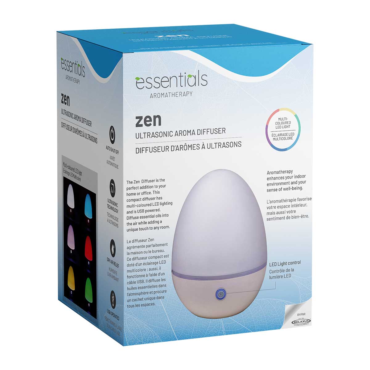 Zen Essential Oil Diffuser – Relaxus Professional