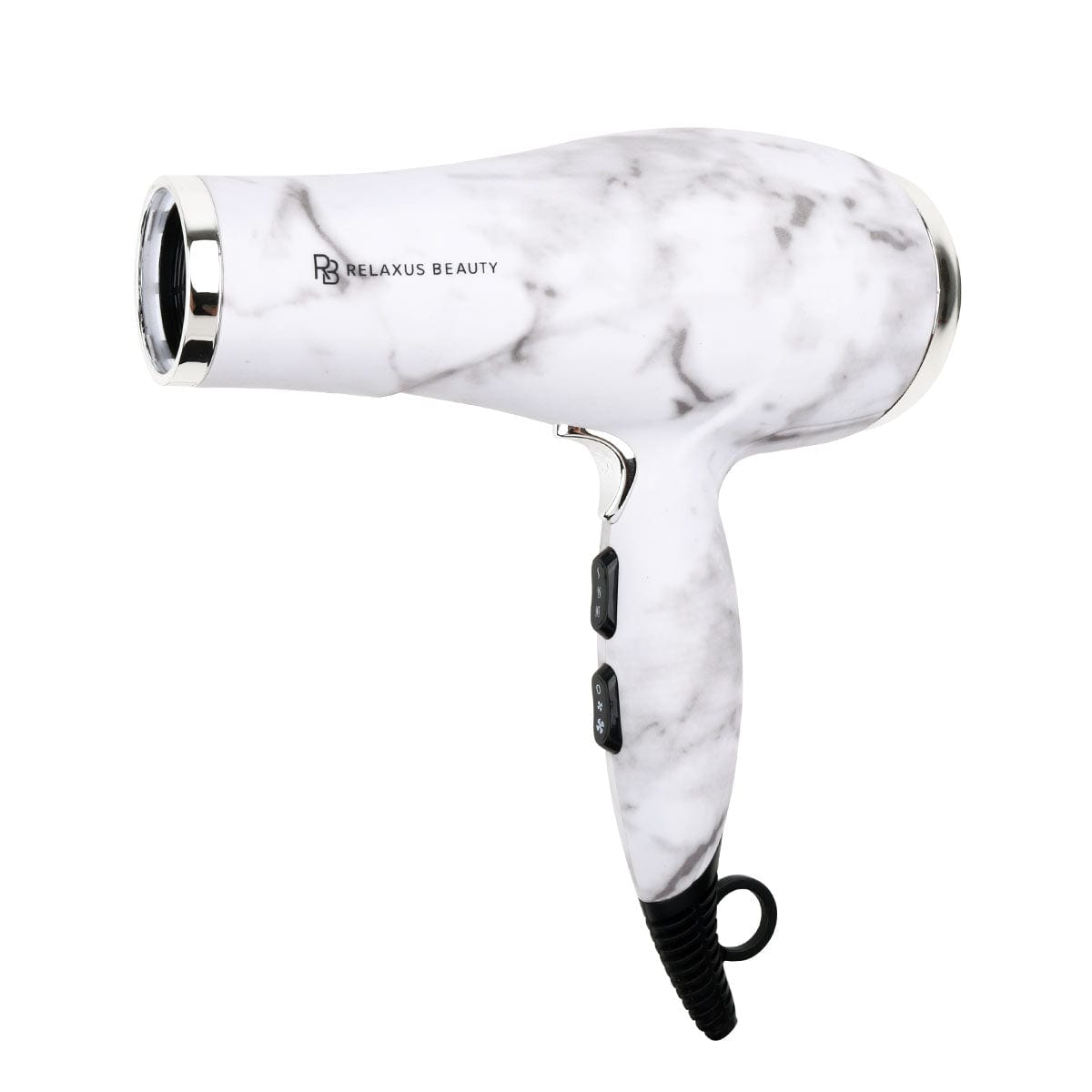 White Marble Full-Size Blow Dryer