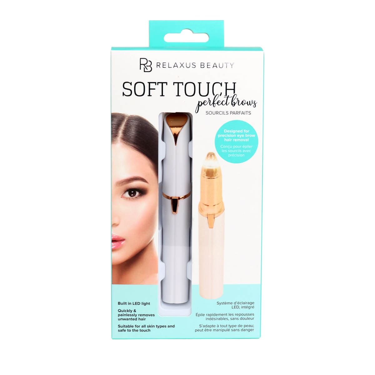 Soft Touch Eyebrow Hair Remover box
