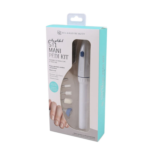 Pretty Polished 5-in-1 Mani Pedi Kit