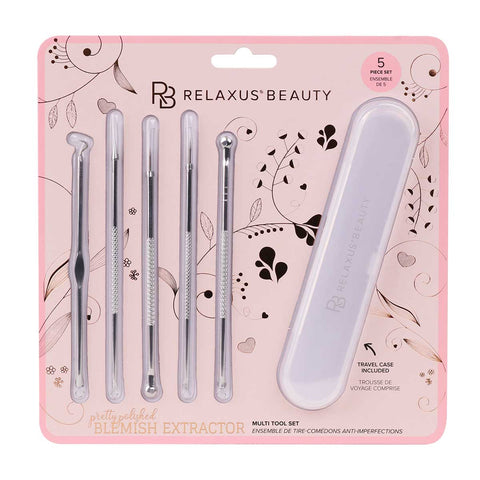 Pretty Polished Blemish Extractor Multi 5-Piece Tool Set