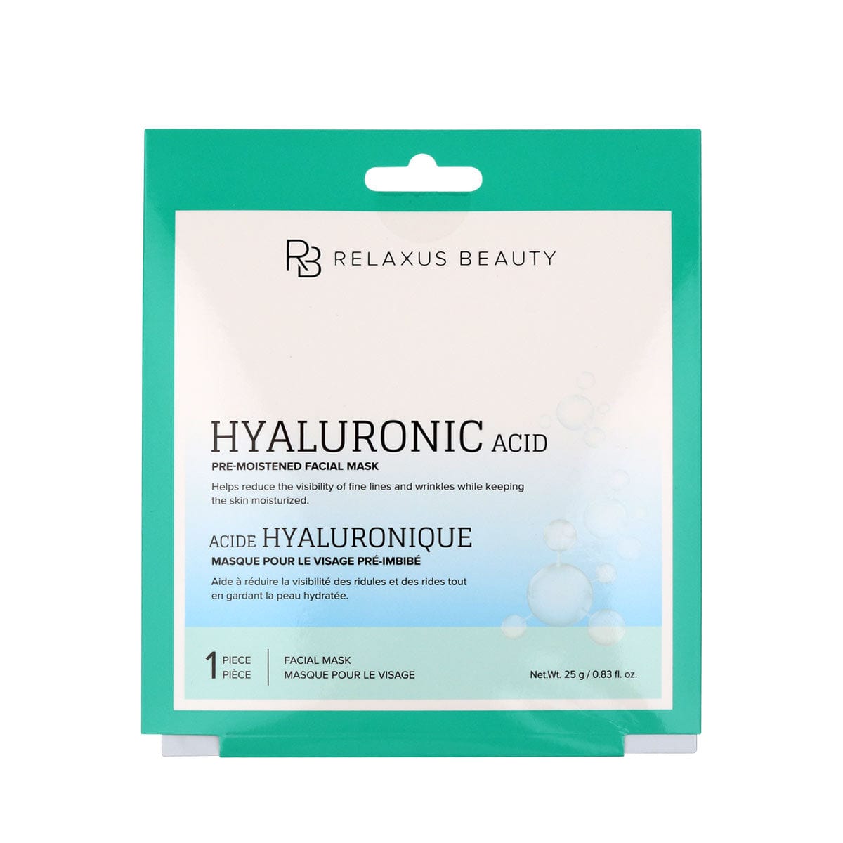 Hyaluronic Acid Facial Mask Displayer of 12