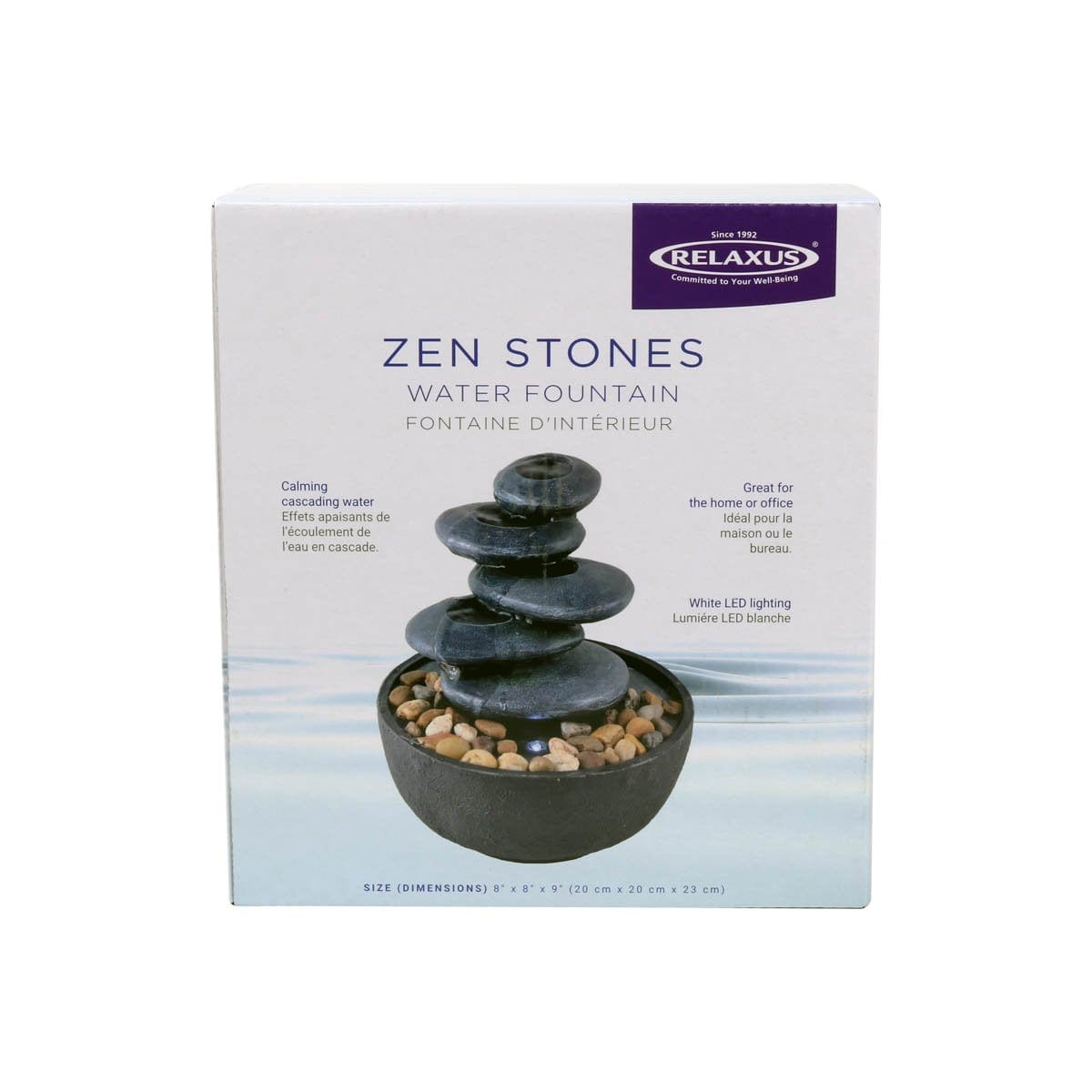Zen Stones Indoor Water Fountain