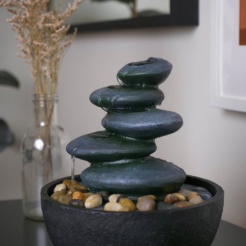 Zen Stones Indoor Water Fountain