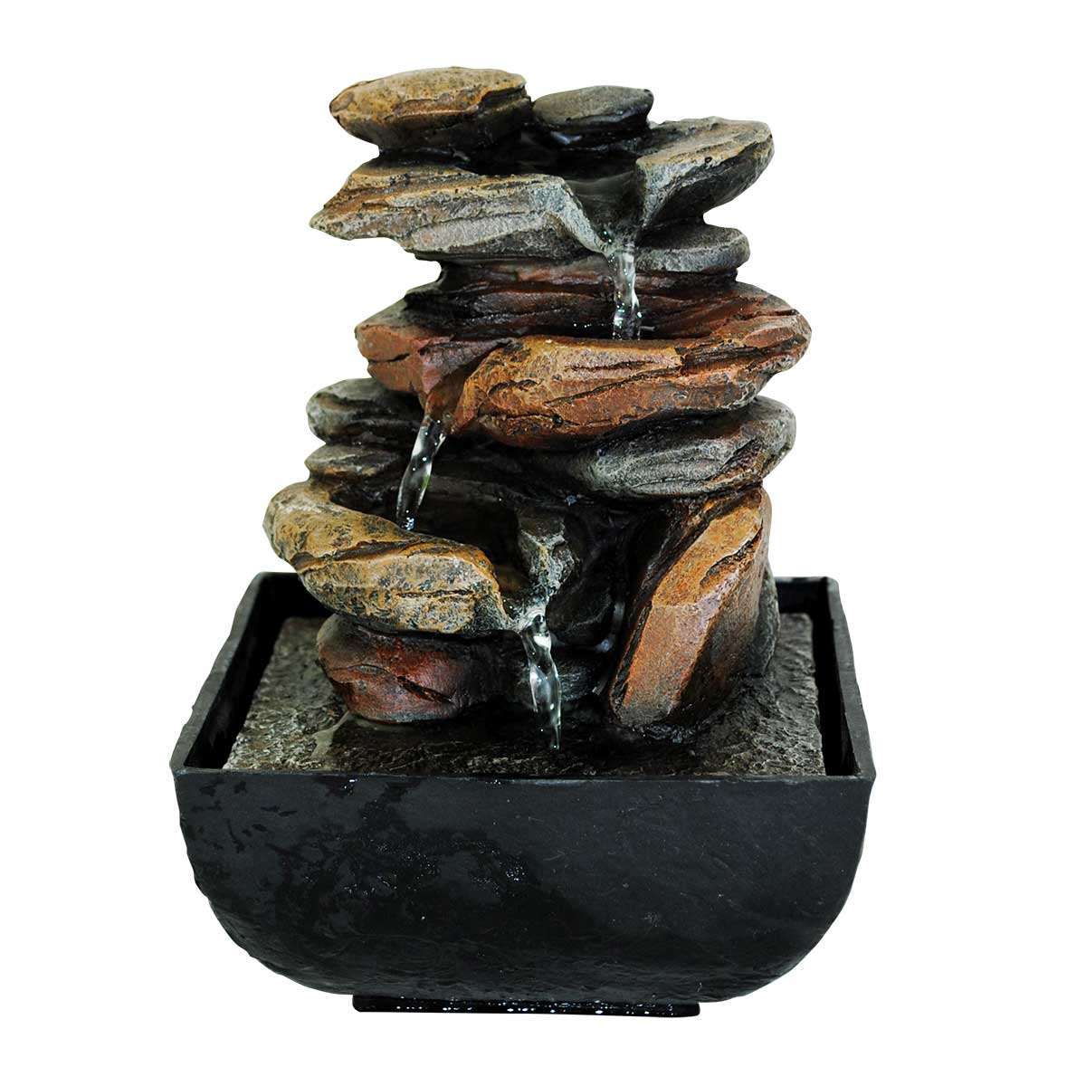 Mini Aqua Stones Indoor Water Fountain