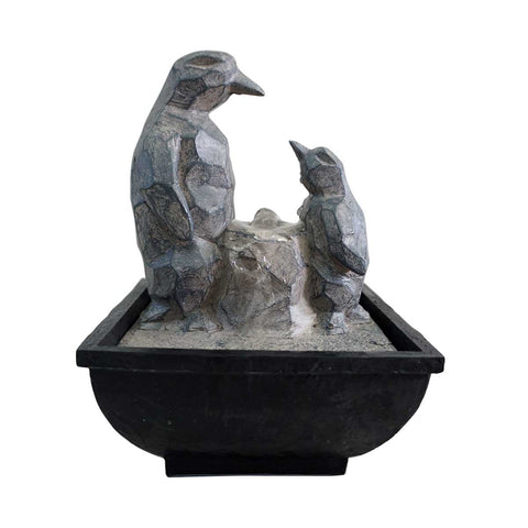 Mini Penguin Indoor Water Fountain