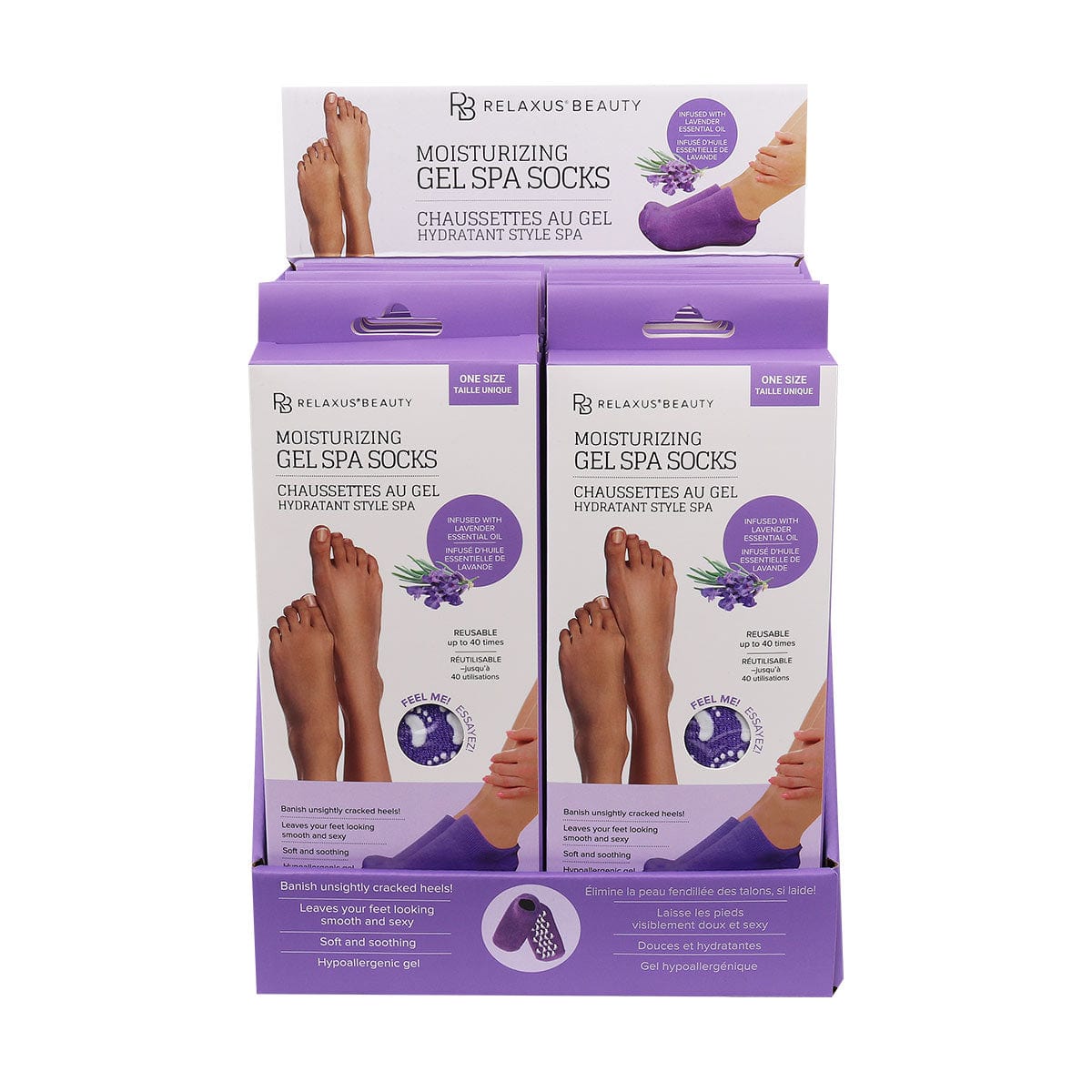 Moisturizing Gel Spa Socks  