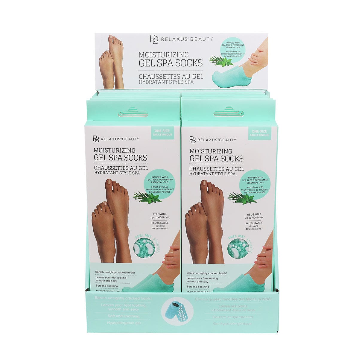 Moisturizing Gel Spa Socks  