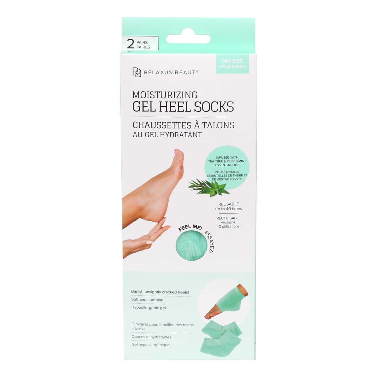 Moisturizing Gel Heel Socks  