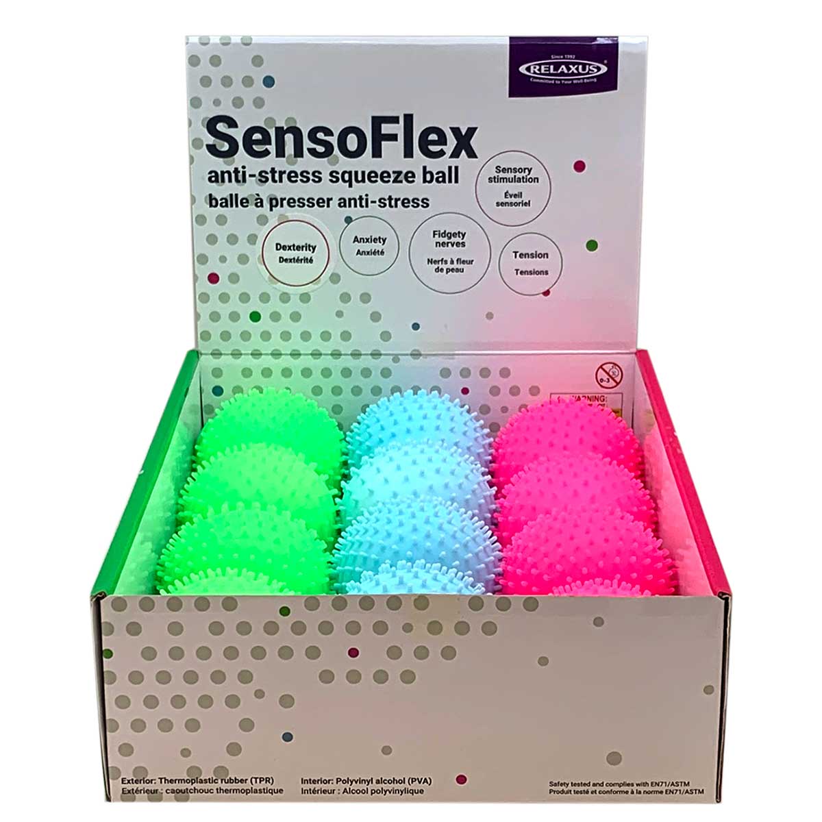 Sensoflex Squeeze Stress Balls