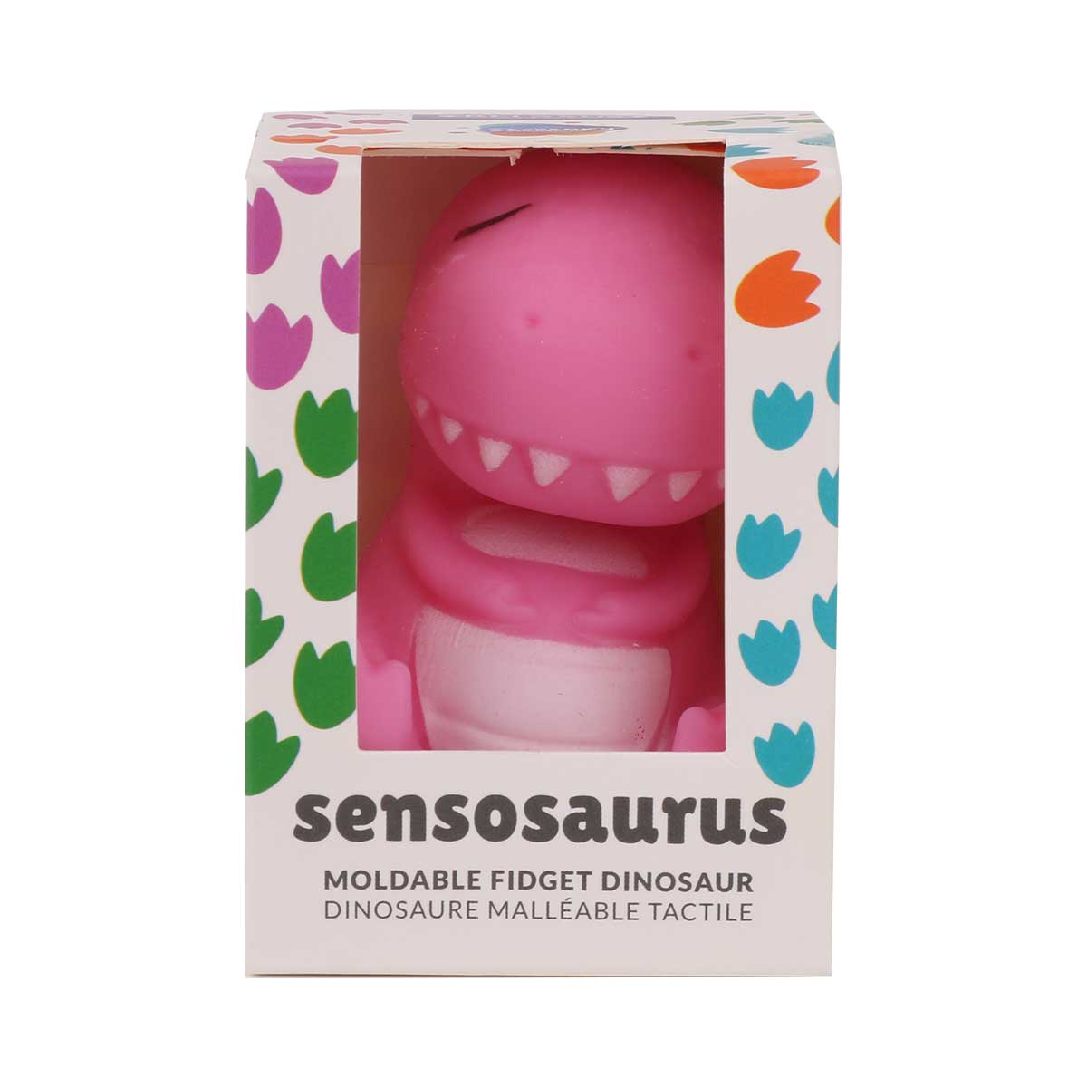 Sensosaurus Moldable Fidget Dinosaur Displayer of 12