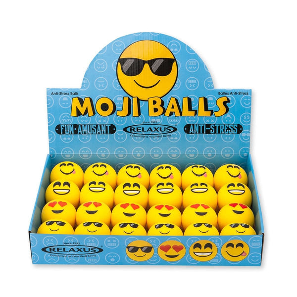 Balle Anti Stress Emoji 6,5 cm Détente Relaxation Zen Amour