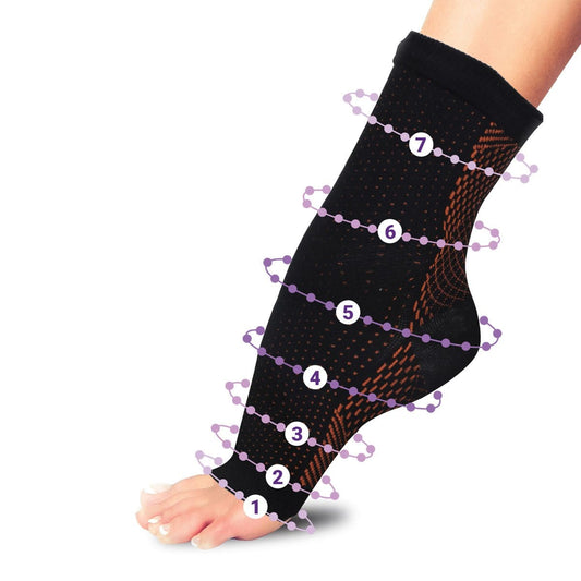 Therafoot Hemp Compression Foot Sleeves