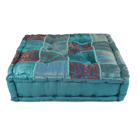 Blue Taj Meditation Cushion