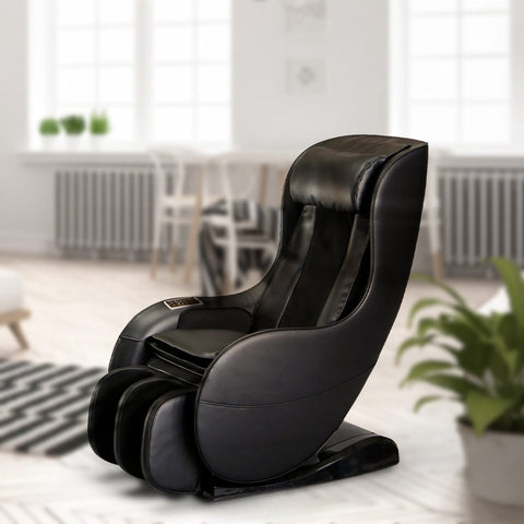 L-Shaped Black Mini Zero Gravity Massage Chair lifestyle