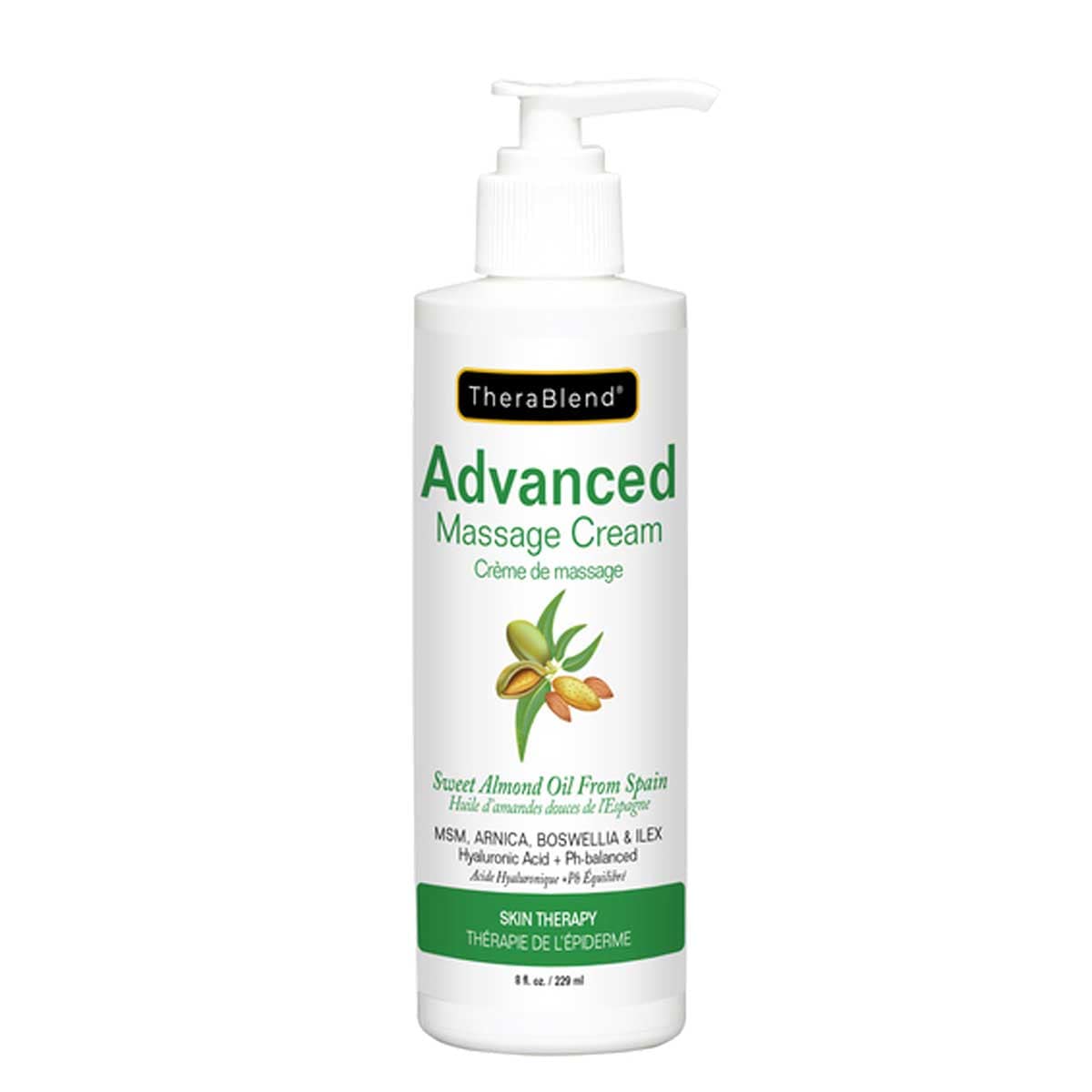 Therablend Advanced Massage Cream 8 oz