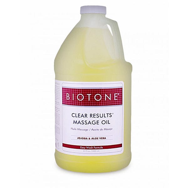 Biotone Clear Results Massage Oil 1/2 Gallon