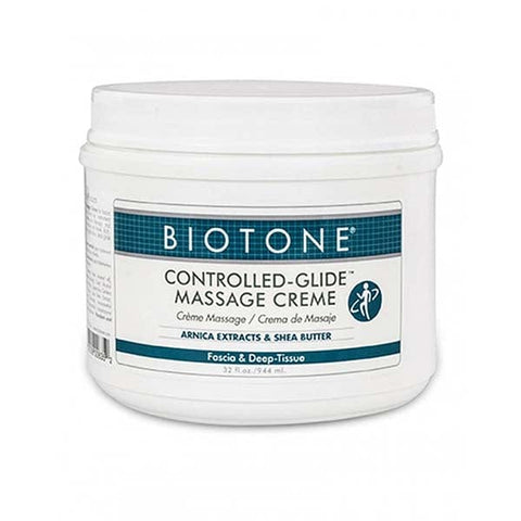 Biotone Controlled Glide Massage Cream 32 oz