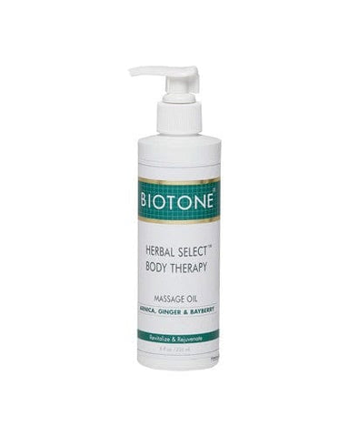 Biotone Herbal Select Body Therapy Massage Oil 8 oz