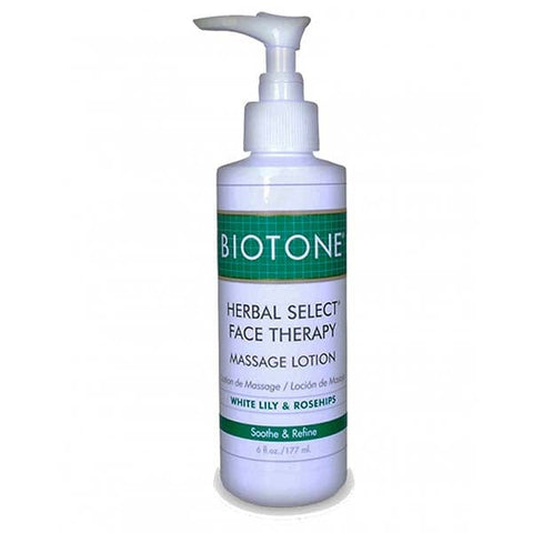 Biotone Herbal Select Face Therapy Massage Lotion 6 oz
