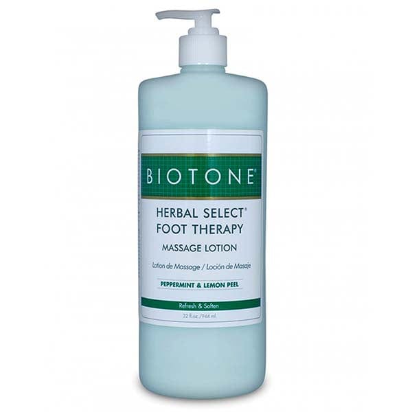 Biotone Herbal Select Foot Therapy Massage Lotion 32 oz
