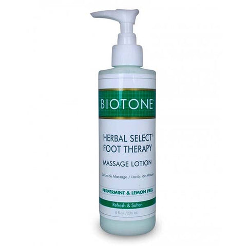 Biotone Herbal Select Foot Therapy Massage Lotion 8 oz