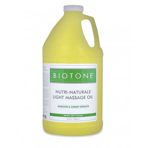 Biotone Nutri-Naturals Light Massage Oil 1/2 Gallon