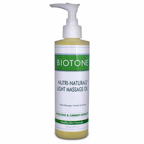 Biotone Nutri-Naturals Light Massage Oil 8 oz