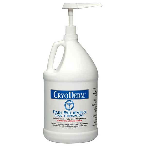 CryoDerm Pain Relieving Cold Therapy 1 Gallon Pump