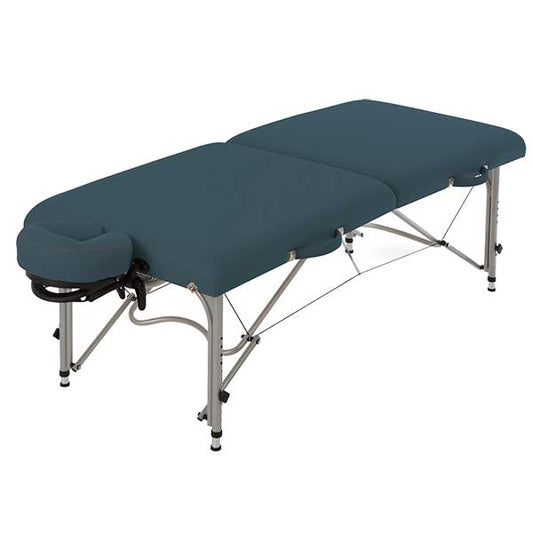 Earthlite Mystic Blue Luna Portable Massage Table Package