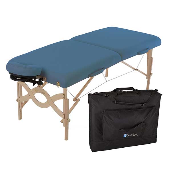 Earthlite Mystic Blue Avalon XD Portable Table Package