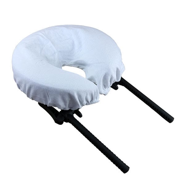 White (Seamless) Flannel Fitted Face Cradle Covers 