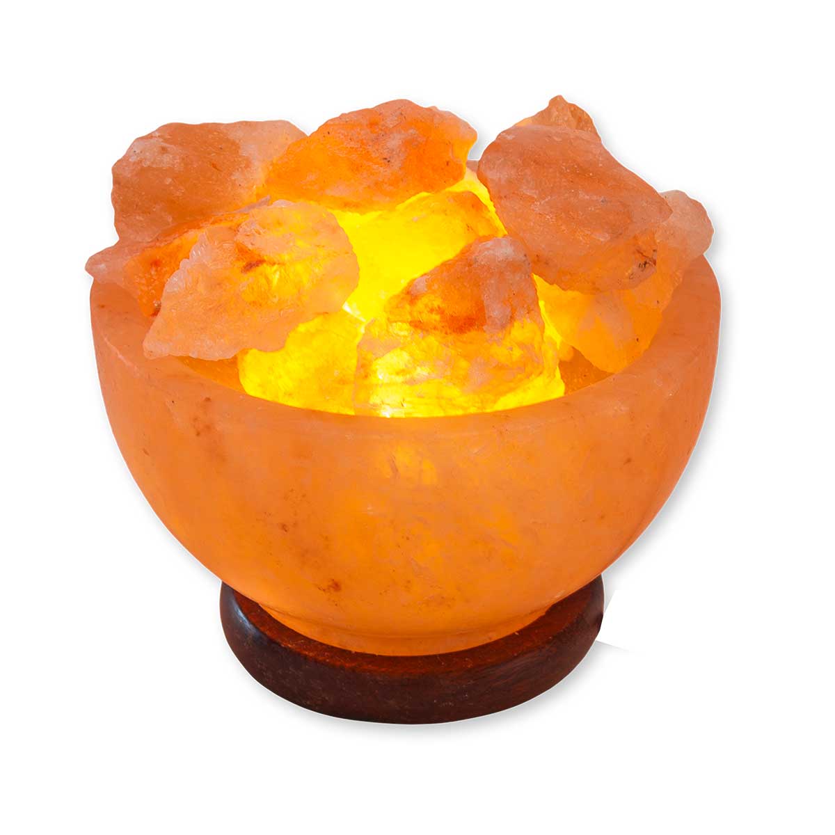 Bowl of Fire Himalayan Salt Lamp