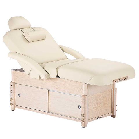 Earthlite Sedona Pneumatic Stationary Massage Table With Cabinet Base