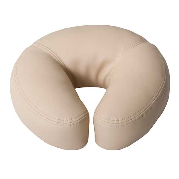 Marie's Beige Earthlite Strata Face Cradle Pillow