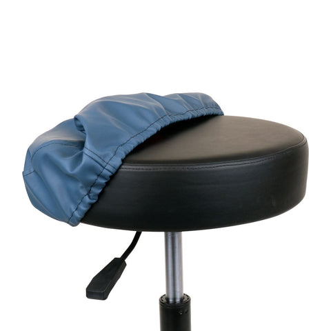 Rolling Massage Stool Cover Blue