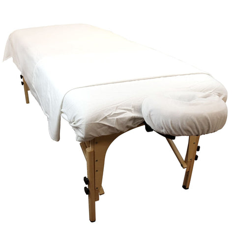 Cotton Flannel Fitted Massage Table Sheets