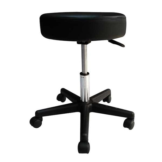 Relaxus Black Pneumatic Rolling Massage Stool