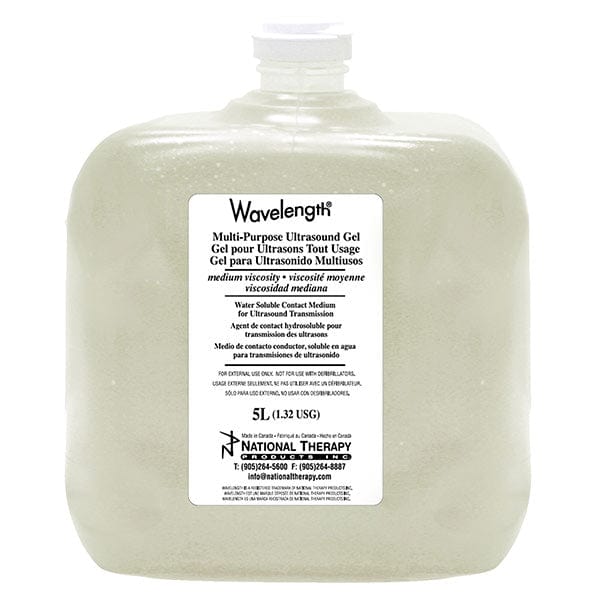 Wavelength Ultrasound Clear Gel 5L
