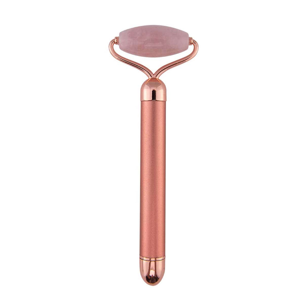 rose quartz vibrating roller Relaxus Beauty
