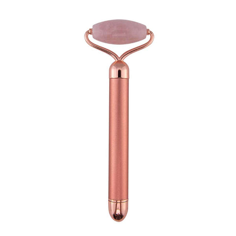 Relaxus Beauty | Wholesale Rose Quartz Vibrating Facial Roller Relaxus Professional Relaxus Beauty | Wholesale Rose Quartz Vibrating Facial Roller Relaxus Professional