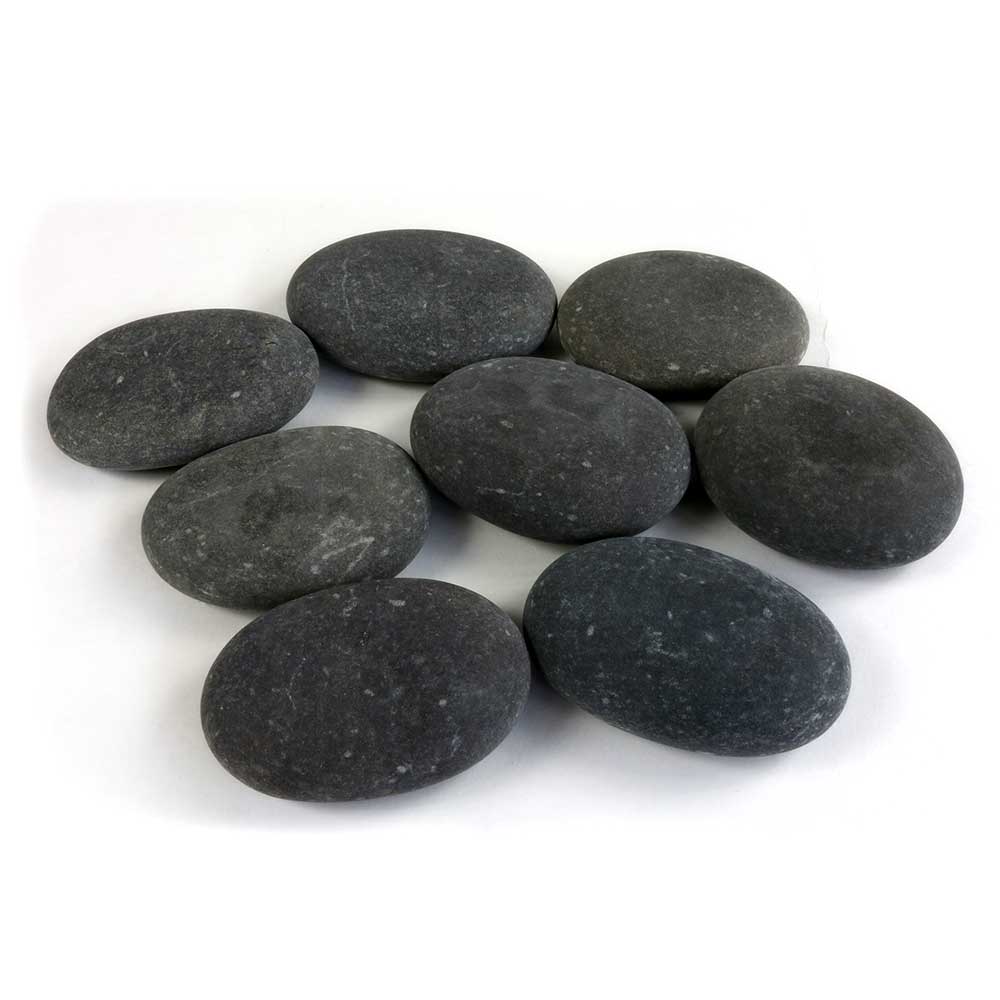 Basalt Medium Hot Stone Massage Set - 8 pcs