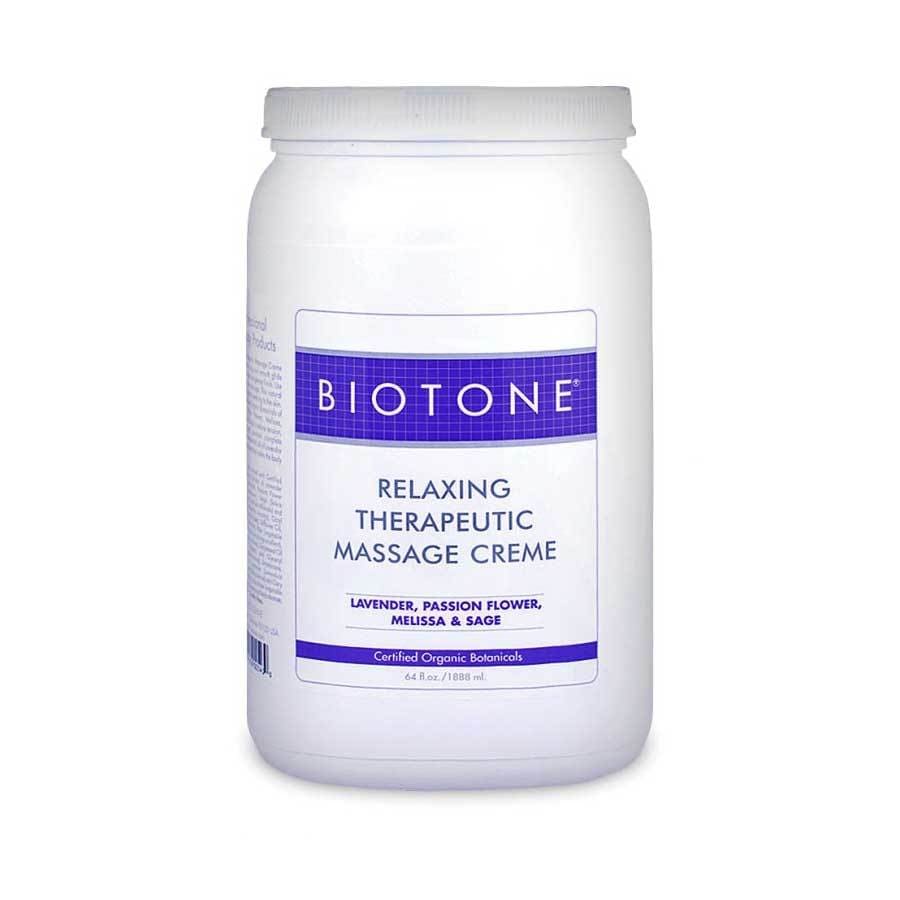 Biotone Relaxing Therapeutic Massage Cream 1/2 Gallon