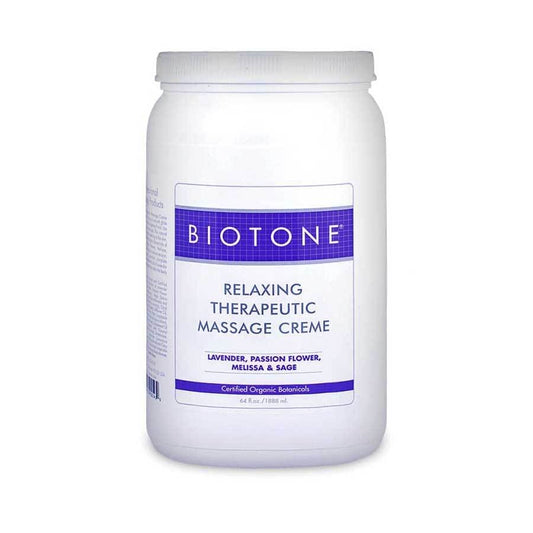 Biotone Relaxing Therapeutic Massage Cream 1/2 Gallon