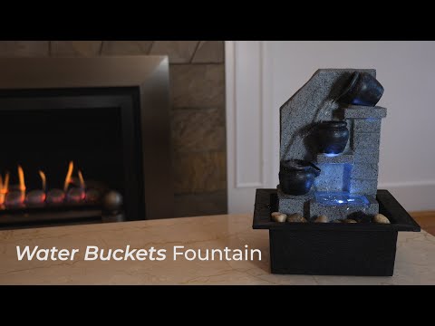 Water Buckets Indoor Water Fountain